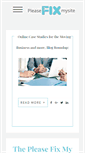 Mobile Screenshot of pleasefixmysite.com